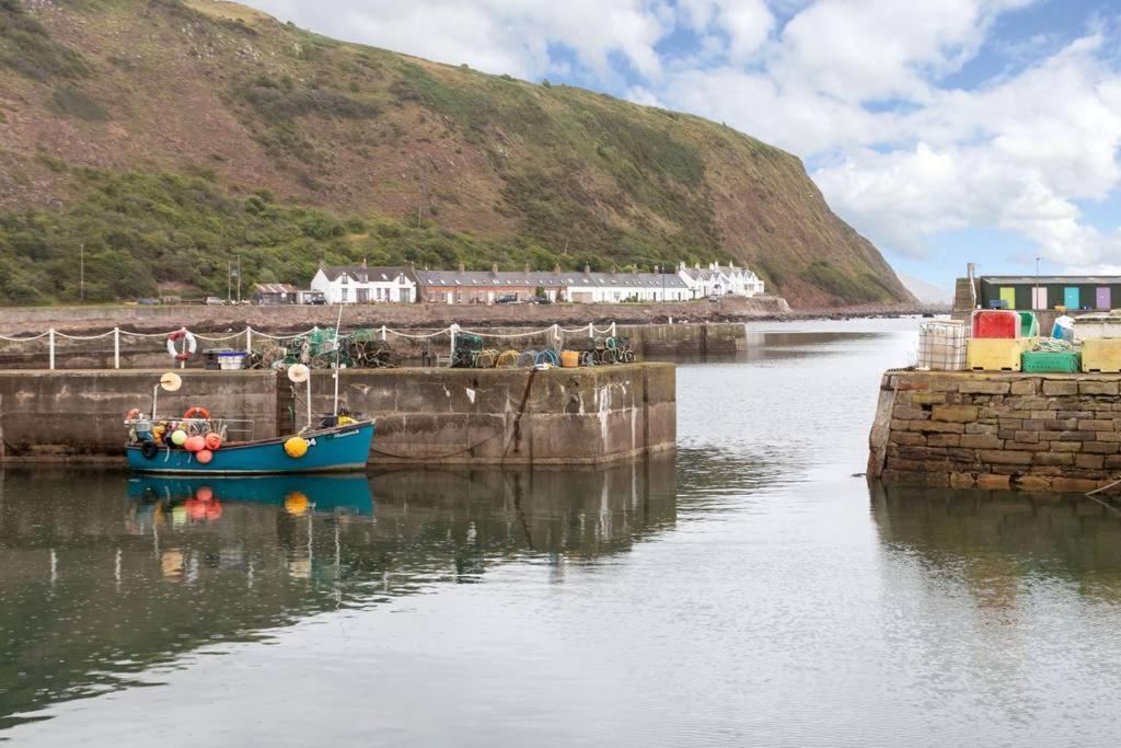 The Cottage By The Sea, Scotland Burnmouth Extérieur photo